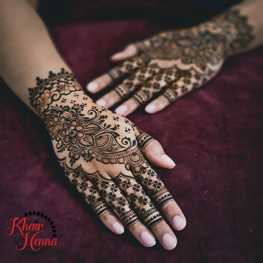 Above Wrist (Hands & Feet) + 2 hours Henna Party $580